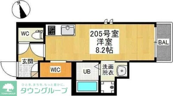 Grandtic Lanaの物件間取画像